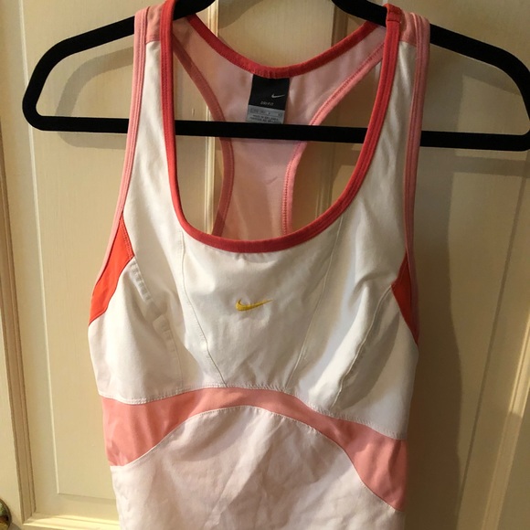exercise top with built in bra